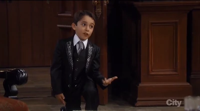 Spencer is ready for the ball