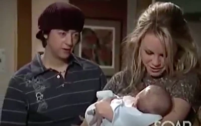 Jake with his aunt Lulu and uncle Spinelli