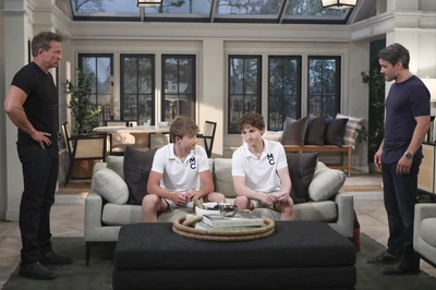 Rocco and Danny talk to their dads about the first day of work (2025)