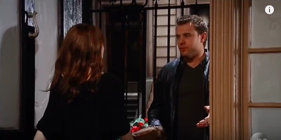 Jason arrives with Jake's baseball mitt