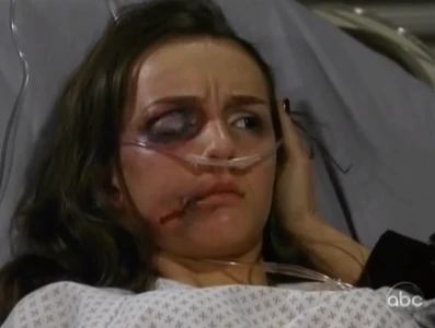 Kristina lies and says that Ethan beat her up
