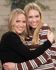 Lulu with her daughter Charlotte (2025)