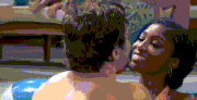 Kissing in the pool (2023)