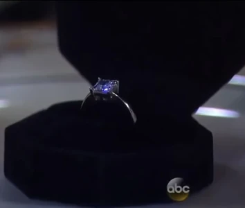 Kiki's engagement ring from Morgan (2013)