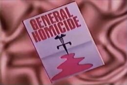 General Homicide book