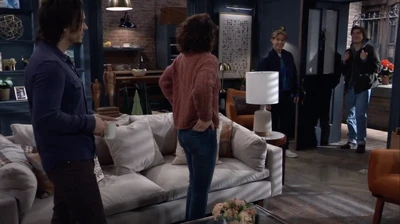 Aiden with his parents and brother (2024)