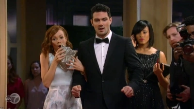 Nellie reacts to Maxie's fall