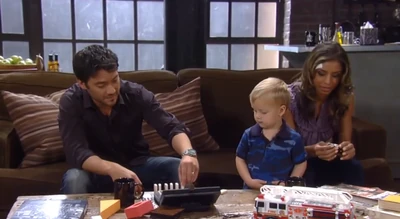 Rocco spends time with his dad and cousin Valerie