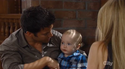 Rocco and his dad at Kelly's