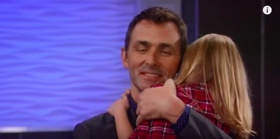 Valentin reunited with daughter, Charlotte
