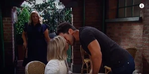 Amy interrupts Nathan and Maxie