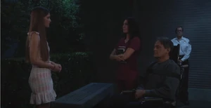 Father and daughter, Ryan and Esme with Harmony at Spring Ridge (2021)