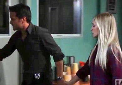 Headed to the interrogation room