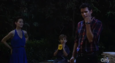 Aiden, Elizabeth and Patrick