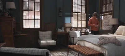 Redecorated boarding room above Bobbie's (2024)