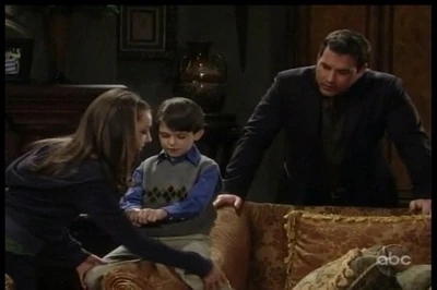 Nikolas with son Spencer and cousin Kristina