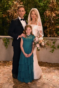 Valentin, Nina, and Charlotte at their wedding (2019)