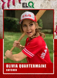 ELQ baseball card - Olivia Quartermaine