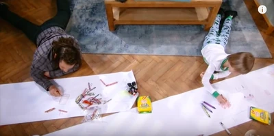 Jake and Franco draw