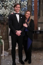 Laura and Spencer at the wedding (2023)