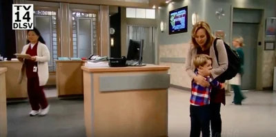 Rocco hugs his grandma Laura