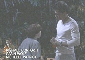 Michael and his biological father, A.J.