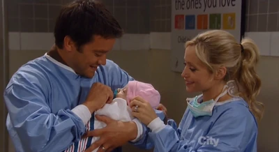 Lante with baby Georgie (aka Connie) (2013)