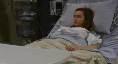Kristina wakes up after her surgery
