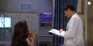 Patrick and Sam with Danny in the hospital