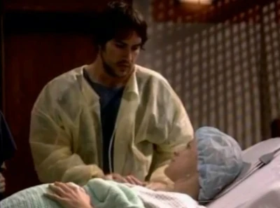 Courtney and Nikolas before the C-section