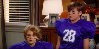 Brothers Aiden and Cameron