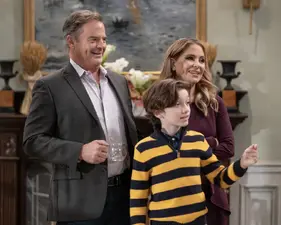 Ned, Olivia, and Leo on Thanksgiving (2023)