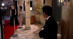 Nathan is happy to see Maxie at the Nurses' Ball