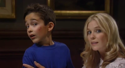 Spencer sees his scar