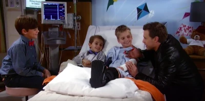 The Webber boys with Jason