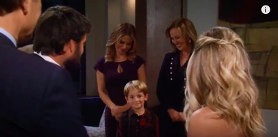 L: "You are my good thing, you and Rocco... Our family"