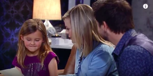 Georgie with her parents (2018)