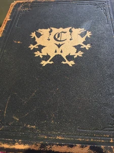 Cassadine family book with crest