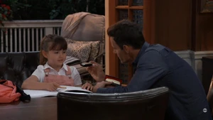 Drew gives Scout Oscar's harmonica (2023)