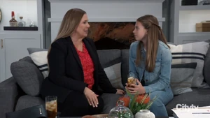 Laura and Charlotte confide and commiserate over the difficulty of teenagehood (2023)