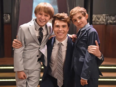 Hardy/Webber boys at the reception (2019)