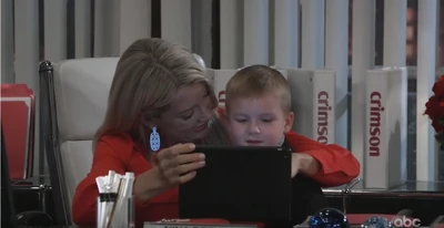 Grandmother and grandson quality time (2021)