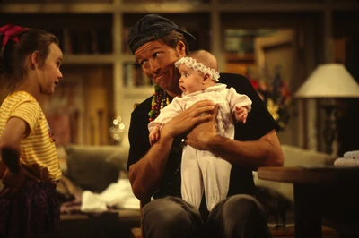 Frisco with daughters Maxie and Georgie