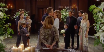 Watching grandma Laura and Scott get married