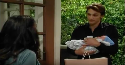 Franco brings Aiden to his mother