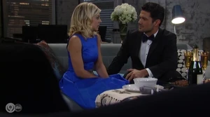 Nathan and Maxie celebrate the New Year