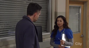 Patrick and Sabrina talk about the baby