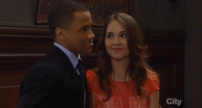 Molly and T.J. at Britt and Nikolas' engagement party (2014)