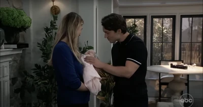 Michael and Sasha prepare to put Daisy to bed (2025)