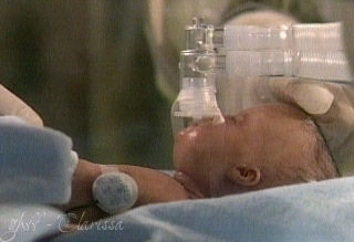 Spencer fighting for his life shortly after birth